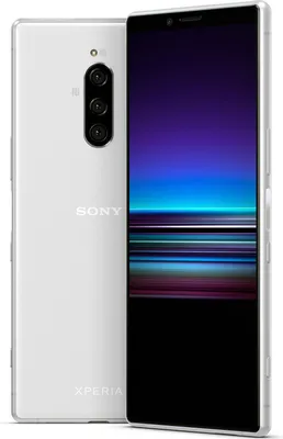 Produktbild von Sony Xperia 1, 16,5 cm (6.5"), 6 GB, 128 GB, 12 MP, Android 9.0, Weiß