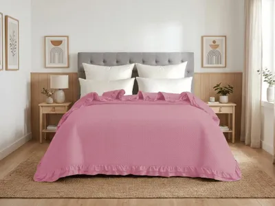 Produktbild von Tagesdecke MONTEGO, rosa, Größe: 200 x 220 cm