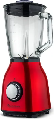Obrázok produktu pre TurboTronic stolný mixér - BG6 - 1400W s 1,5L sklenenou nádobou nerez strieborný - smoothie maker, mixér na ľad (Ice Crush), milkshake blender, BPA free Rot
