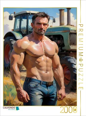 Produktbild von CALVENDO Puzzle Der Bauer | 2000 Teile Lege-Größe 90x67cm Foto-Puzzle für glückliche Stunden
