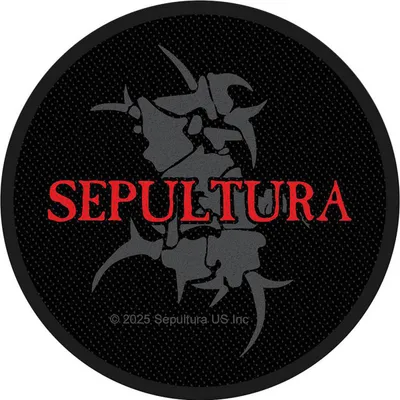 Obrázek produktu pro Sepultura - nášivka Tribal, polyester, tkaná látka RO14881 (jedna velikost) (Black)