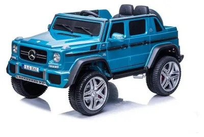 Immagine prodotto di Veicolo per bambini - Auto elettrica "Mercedes Maybach G650" - Licenza - 2 posti - Batteria 24V, 4 motori - Telecomando 2,4Ghz, MP3 + pelle