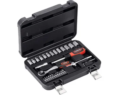 Produktbild von Steckschlüsselsatz Meister 1/4, 32-tlg.