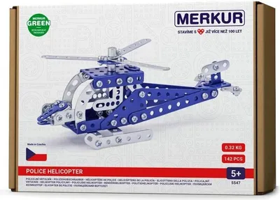Productafbeelding van Merkur 054 - politiehelikopter, 142 onderdelen