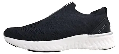 Image de CHAUSSURES HA NUL : Mocassins, chaussures basses, pantoufles, couleur noire, style décontracté