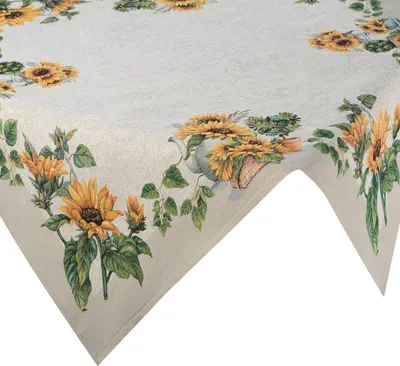Produktbild von Dekorative Gobelin Tischdecke 57 NAT 100x100 cm   -5%
