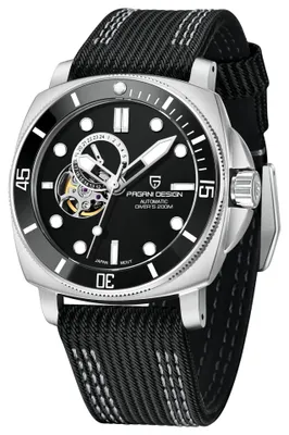 Immagine prodotto di Orologio da uomo Pagani Design, movimento meccanico, colore nero