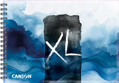 Immagine prodotto di CANSON C507803001 CANSON Album da schizzi e studi XL AQUARELLE Waves, DIN A5