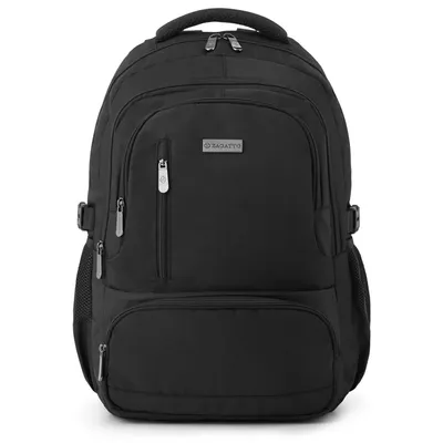 Produktbild von Zagatto City Rucksack für Arbeit und Schule für Laptop 27L Schwarzer ZG1071