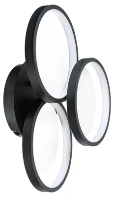 Produktbild von Deckenleuchte Toolight App1919-C Black Led Schwarz