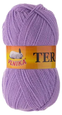 100g Strickgarn TERA Uni 018 hellviolett