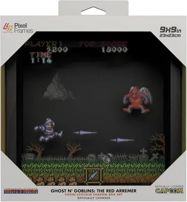 Obrázek produktu pro Pixel Frames Ghost n Goblins 23x23cm
