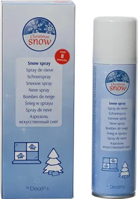 Produktbild von Schneespray 150ml + 8 Schablonen