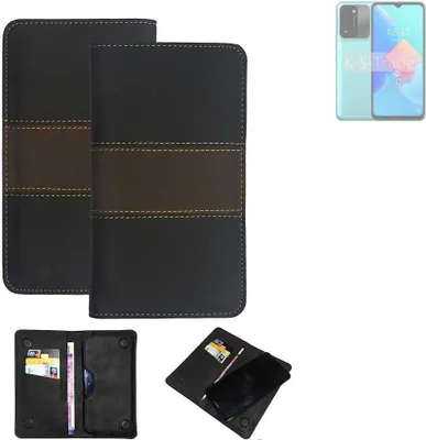 Produktbild von K-S-Trade Hülle Handyhülle kompatibel mit Tecno Spark 8C Schutzhülle Walletcase Bookstyle Tasche Schutz Case Handytasche Wallet Cover Kunstleder