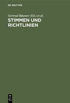 Produktbild von Stimmen und Richtlinien