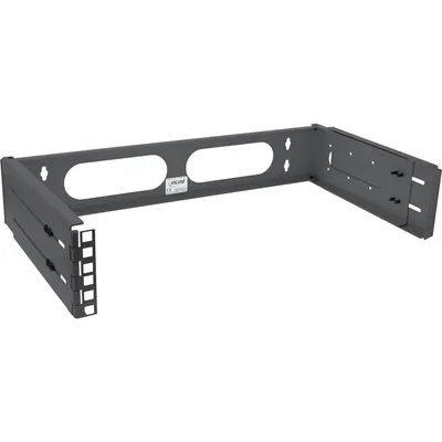 Productafbeelding van InLine® 19-inch wandmontage rack, 2HE, diepte 24-40 cm, zwart