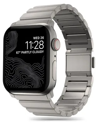 Zdjęcie produktu dla Tech-Protect Steelband Apple Watch 6 / 7 / 8 / 9 / 10 / Se / Ultra 1 / 2 (44 / 45 / 46 / 49 Mm) Titanium