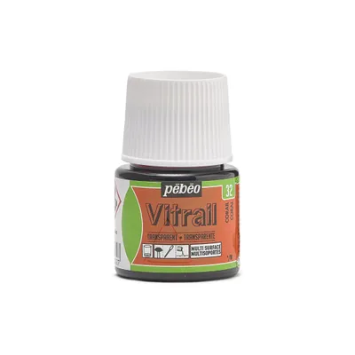 Immagine prodotto di Pebeo Vitrail Colore per vetro trasparente, 45 ml, 32 Coral