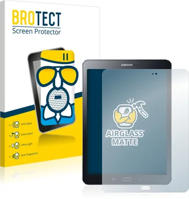 Produktbild von BROTECT Entspiegelungs Schutzglas für Samsung Galaxy Tab S2 9.7 Schutzfolie Panzer Folie Glas Display Schutz matt