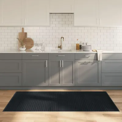 Obrázok produktu pre vidaXL Koberec obdĺžnikový sivý 100x200 cm Bamboo