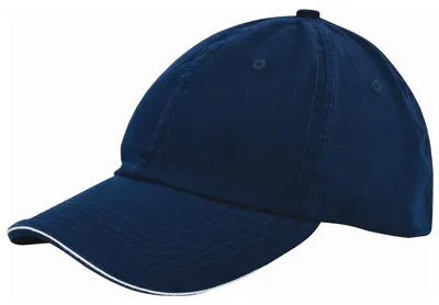 Imagen del producto de Gorra de dos colores con cierre de hebilla - azul oscuro - gorra de béisbol