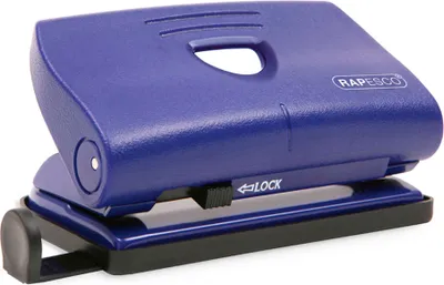 Produktbild von RAPESCO Locher 810-P Stanzleistung: 12 Blatt blau