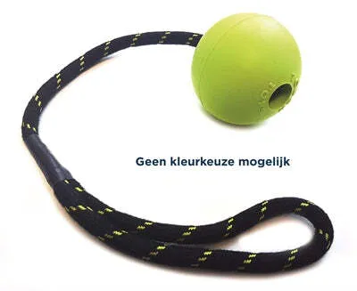 Image de Happy Pet Tough Toys Ball on Rope Rubber (Jouets durs en caoutchouc)