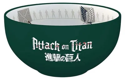 Produktbild von Attack On Titan Schale  Attack On Titan Emblem grün Standard