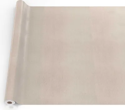 Produktbild von Tischdecke Uni aus Textil einfarbig Damast wasserabweisend Tischtuch Tischwäsche Aquarell Beige-Grau Breite 140cm Länge 2000cm mit Schnittkante