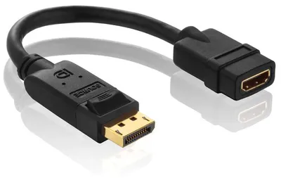 Immagine prodotto di PureLink® - Adattatore DisplayPort/HDMI - PureInstall 0,10 m