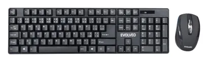 Obrázek produktu pro EVOLVEO WK-142, set bezdr. klávesnice a myši