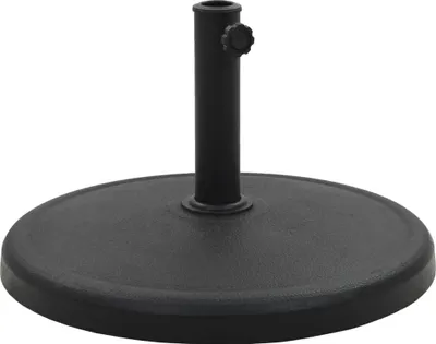 Produktbild von Sonnenschirmfuß Rund 19 kg Schwarz Polyharz