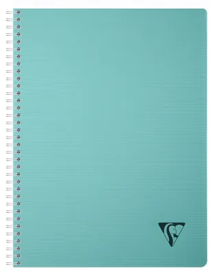 Zdjęcie produktu dla Clairefontaine 327120C Clairefontaine LINICOLOR notatnik na spirali, DIN A4, błękit laguny