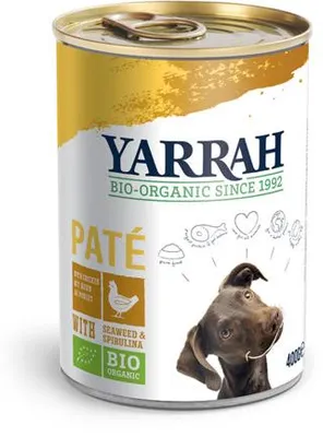 Productafbeelding van Yarrah Hond Pate Met Kip  (400 gr)