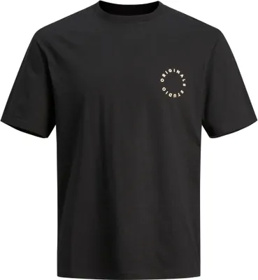 Produktbild von Jack & Jones Sequoia Graphic Back Kurzarm-t-shirt Schwarz M Mann Schwarz M