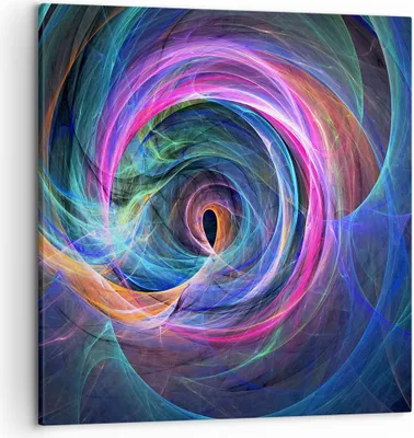 Produktbild von Bild auf Leinwand - Leinwandbild - Abstraktion modern - 50x50cm - Wand Bild - Wanddeko - Wandbilder - Leinwanddruck - Bilder - Kunstdruck - Wanddekoration - Leinwand bilder - Wandkunst - AC50x50-3987