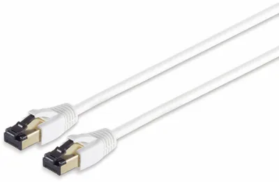 Immagine prodotto di Cavo patch CAT 8.1, F/FTP, LSZH, bianco, 3,0 m