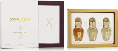 Zdjęcie produktu dla Xerjoff Discovery Set I Parfum 2 x 15 ml + EDP MINI 15 ml UNISEX