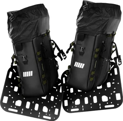 Immagine prodotto di Set di borse laterali 2 × SC-22 S incl. 2 × piastre di montaggio - SCHNORR