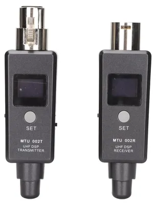 Produktbild von Drahtloser Mikrofonadapter - XLR-Sender Empfänger - Professionelle Audioqualität
