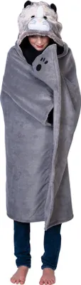 Produktbild von Noxxiez Hochwertige Fleecedecke 100 x 130 cm – Die perfekte Kuscheldecke für Zuhause Chatte
