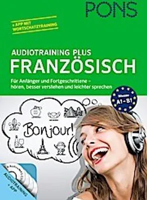 Produktbild von PONS Audiotraining Plus Französisch, Audio-CD + Begleitbuch
