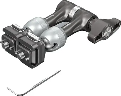 Produktbild von Schnellwechsel-Rosettenarm, Tragfähigkeit 3 kg, 360-Grad-Kugelkopf, 7   4490