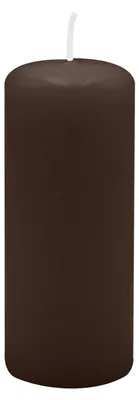 Produktbild von Stumpenkerzen 100 x Ø 40 mm, Chocolate Schokolade, 16 Stück