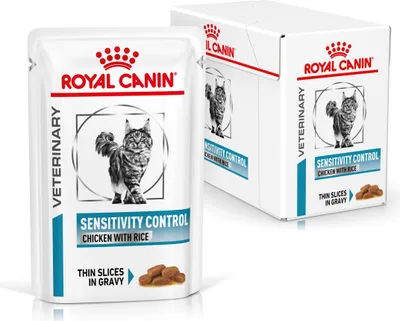 Produktbild von Royal Canin Sensitivity Control Huhn & Reis 48x85 g | Nassfutter für Katzen