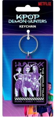 Produktbild von KPop Demon Hunters PVC Schlüsselanhänger Huntrix Group
