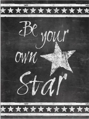 Produktbild von ARTland Wandbild Alu für Innen & Outdoor Star Größe: 45x60 cm