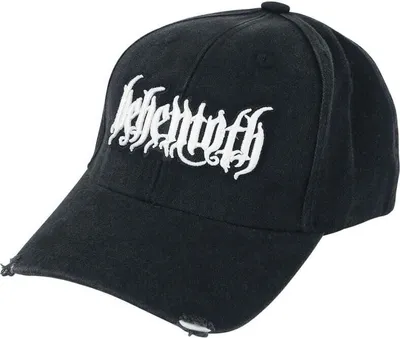 Produktbild von Behemoth Cap Herren Logo schwarz Standard