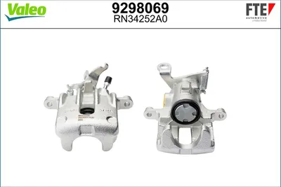 Produktbild von FTE Bremssattel Hinten Rechts für FORD FOCUS (DAW, DBW) Ø34mm Grau 9298069