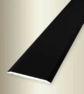 Produktbild von PROVISTON | Übergangs- & Ausgleichsprofil | Aluminium | 32 x 1000 mm | Schwarz | Bodenprofil | Metallprofil | Übergangsschiene